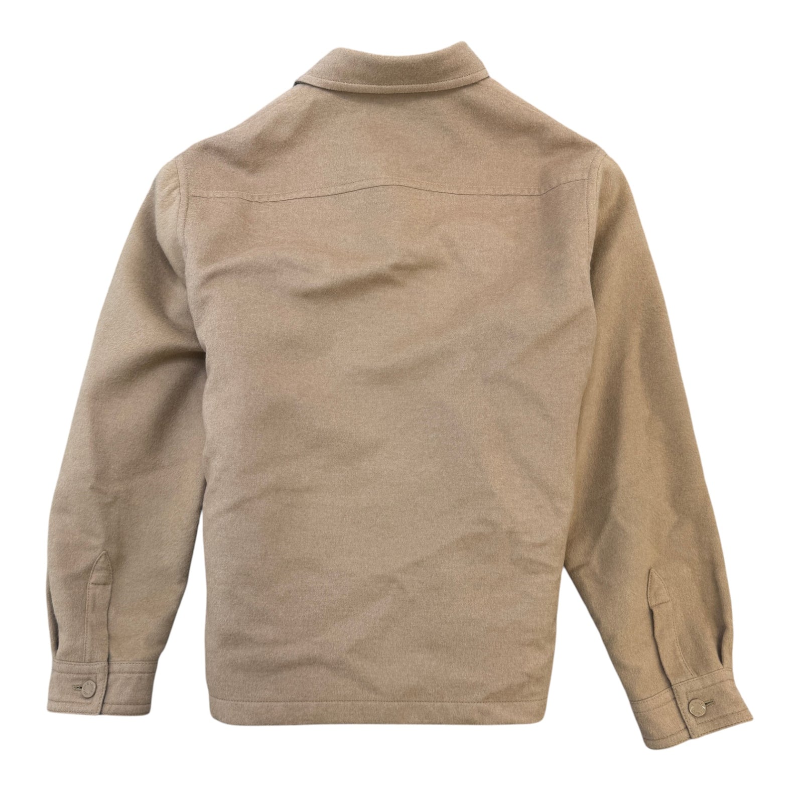 Men's Interior Monogram Overshirt Jacket Beige Size XL - Photo 2