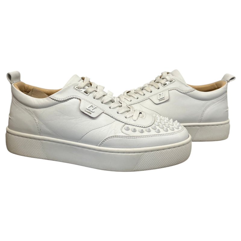 Men's Happyrui Spikes Low Trainers White Size UK 7 / EU 41