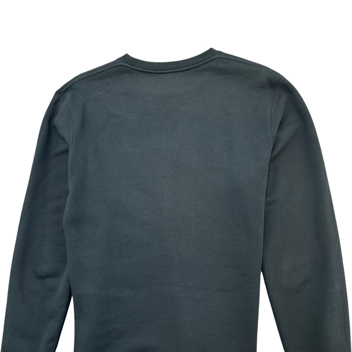 Men's Embroidered Logo Sweatshirt Black Size M - Photo 4