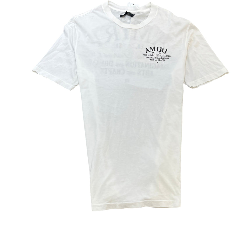 Men's Arts District Logo T-Shirt White Size M