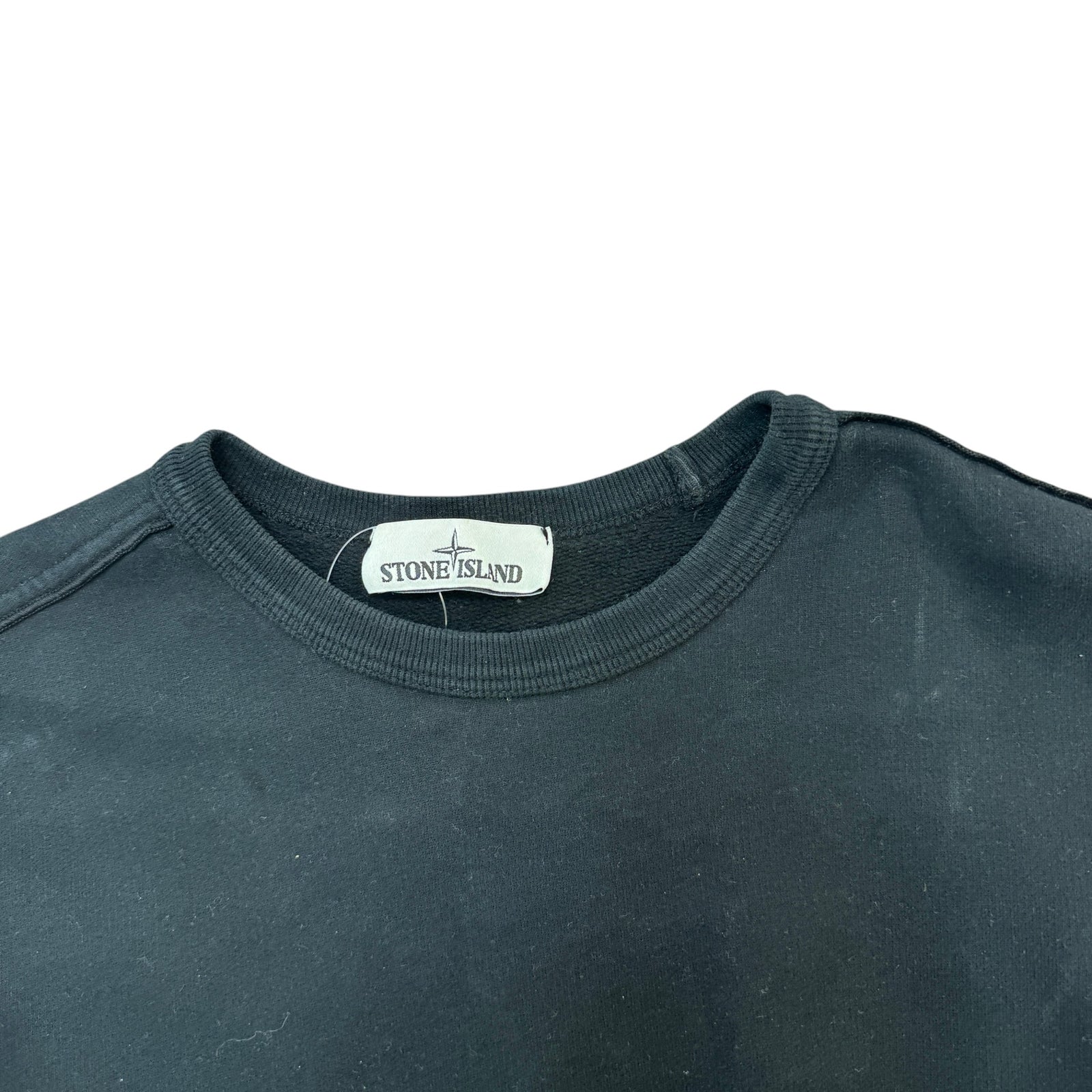 Men's Applique Logo Jumper Black Size M - Photo 5