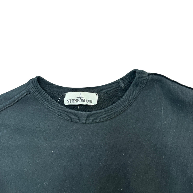 Men's Applique Logo Jumper Black Size M