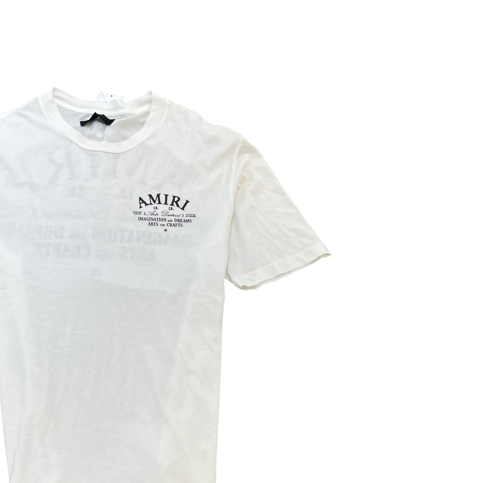 Men's Arts District Logo T-Shirt White Size M - Photo 3