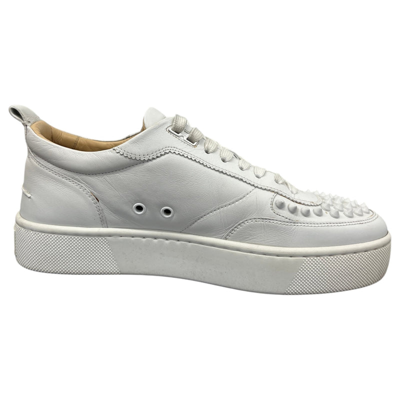 Men's Happyrui Spikes Low Trainers White Size UK 7 / EU 41
