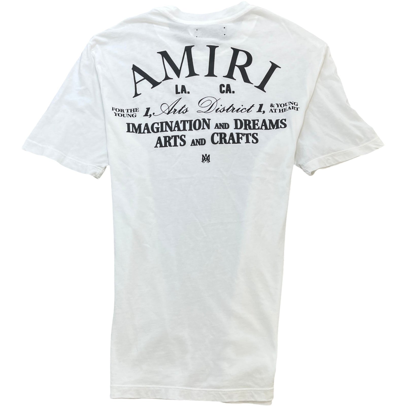 Men's Arts District Logo T-Shirt White Size M - Photo 2