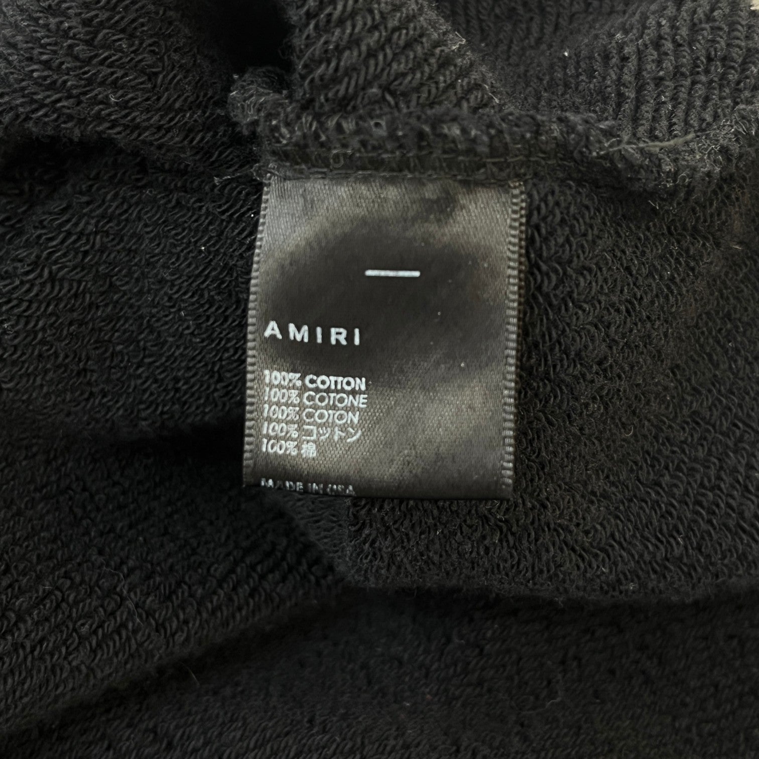 Men's Embroidered Logo Hoodie Black Size M - Photo 6