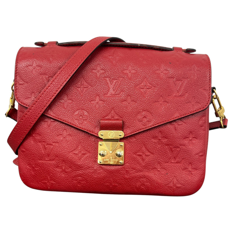 Women's Empreinte Leather Pochette Métis Handbag Red