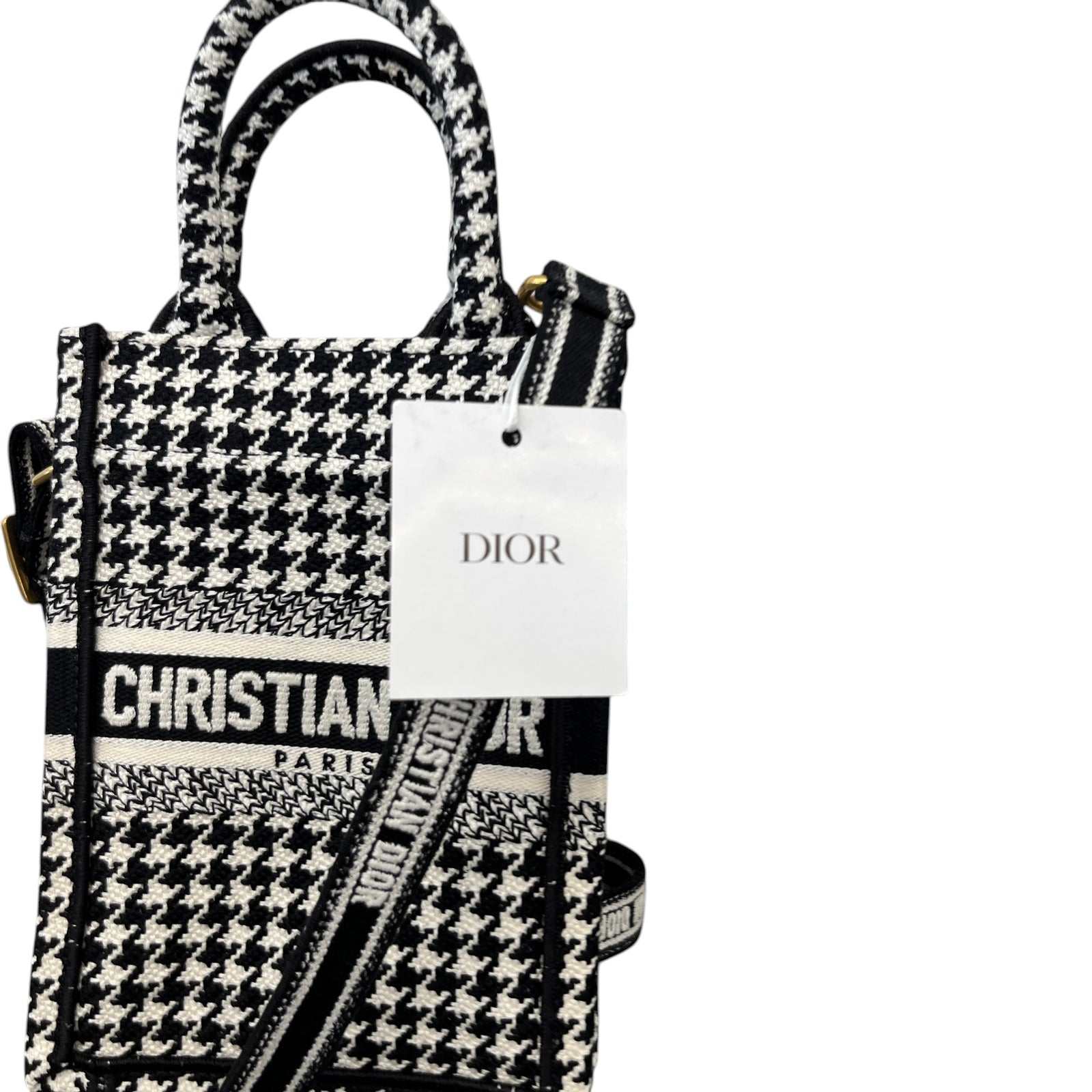 Women's Mini Vertical Book Tote Bag Black - Photo 11
