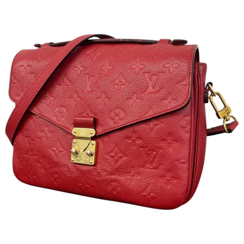 Women's Empreinte Leather Pochette Métis Handbag Red