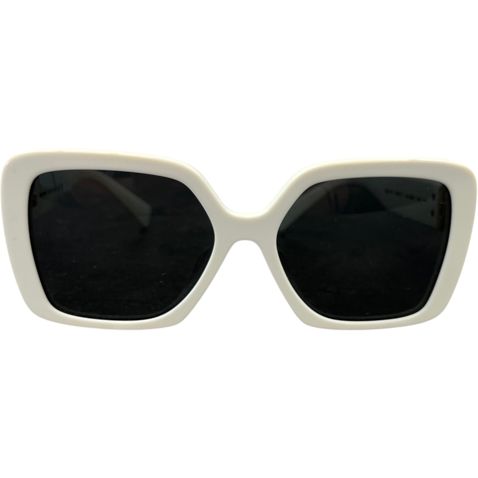 Women's Smu 10Ys Logo Sunglasses White - Photo 1