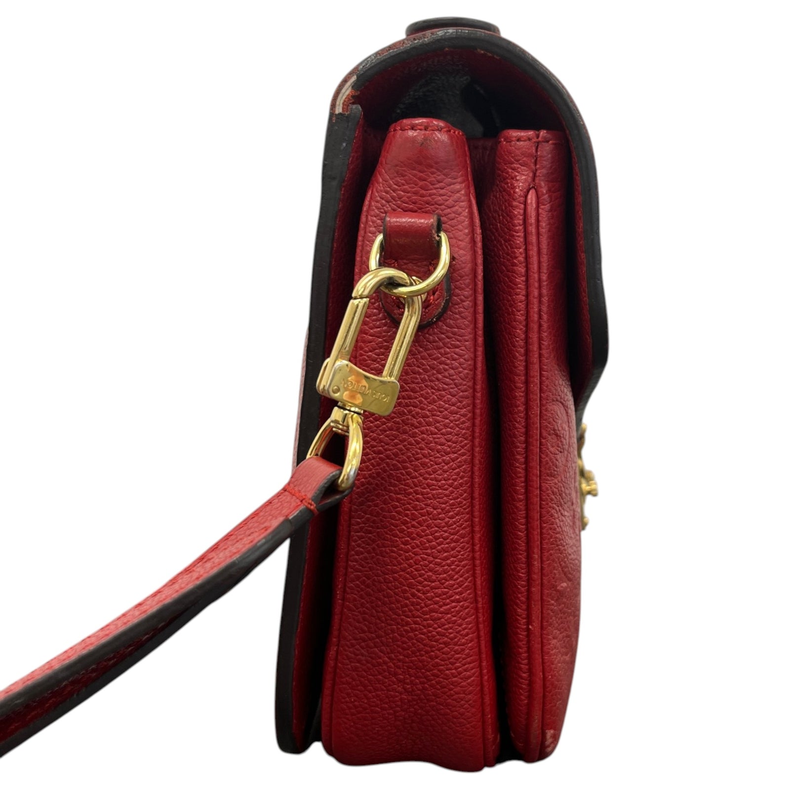Women's Empreinte Leather Pochette Métis Handbag Red - Photo 6