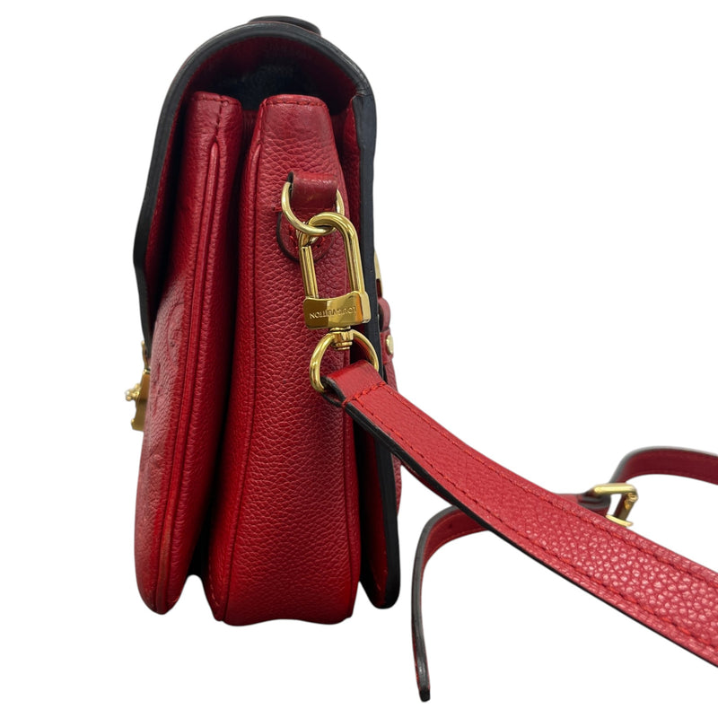 Women's Empreinte Leather Pochette Métis Handbag Red