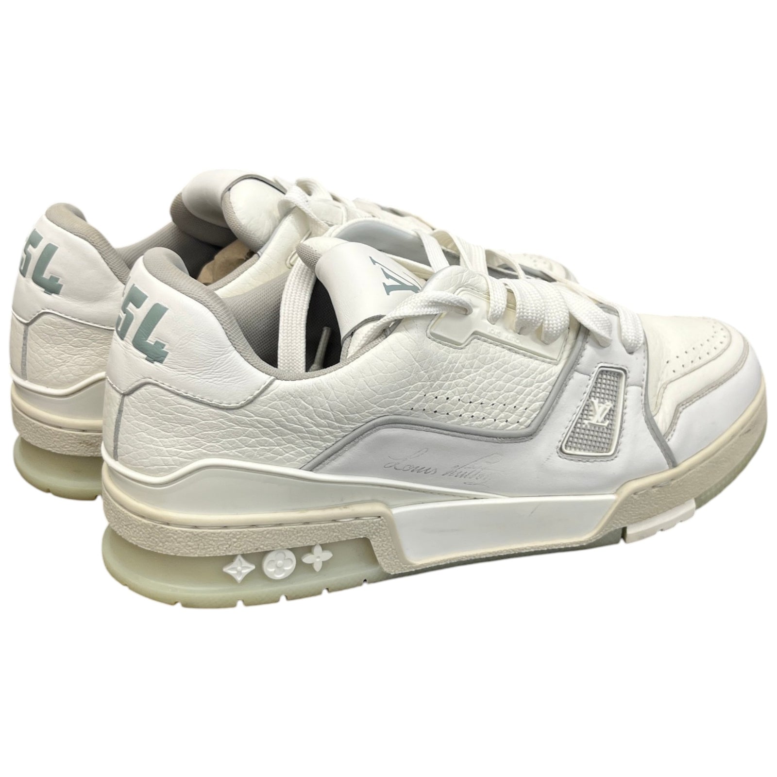 Men's Lv Low Trainers White Size EU 41.5 / UK 7.5 - Photo 8