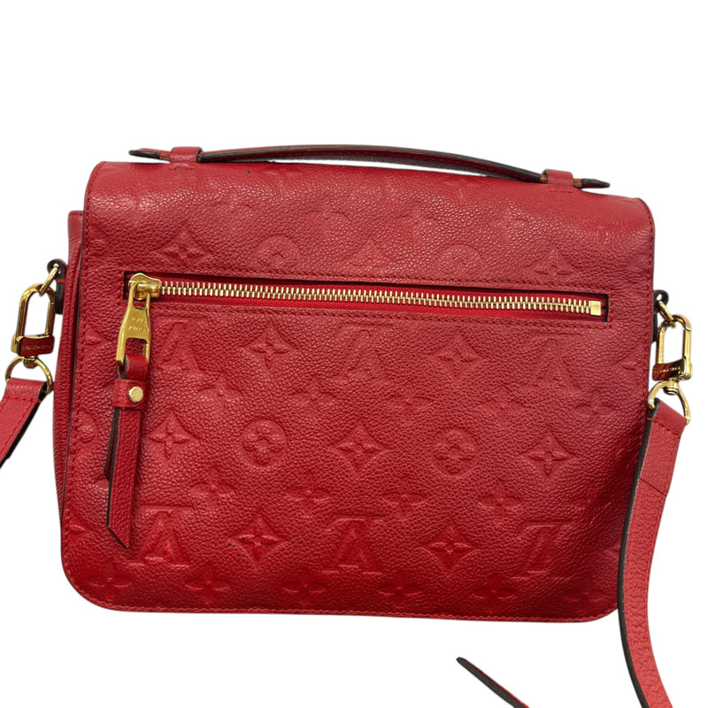 Women's Empreinte Leather Pochette Métis Handbag Red