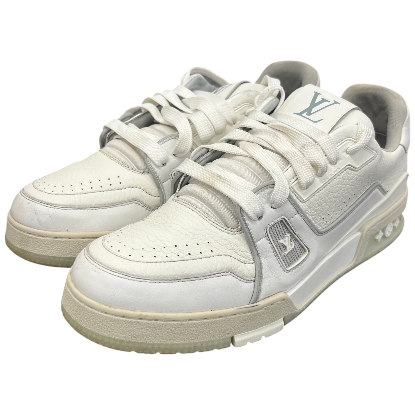 Men's Lv Low Trainers White Size EU 41.5 / UK 7.5 - Photo 9