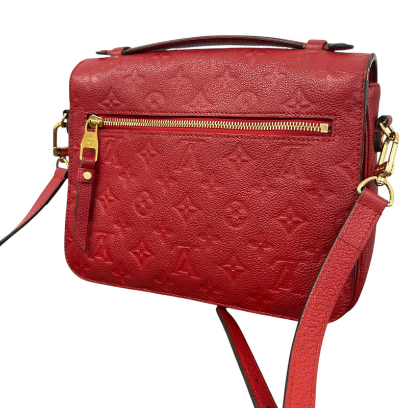 Women's Empreinte Leather Pochette Métis Handbag Red
