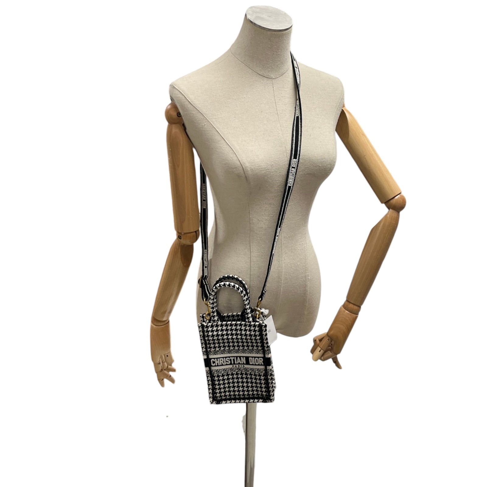 Women's Mini Vertical Book Tote Bag Black - Photo 2