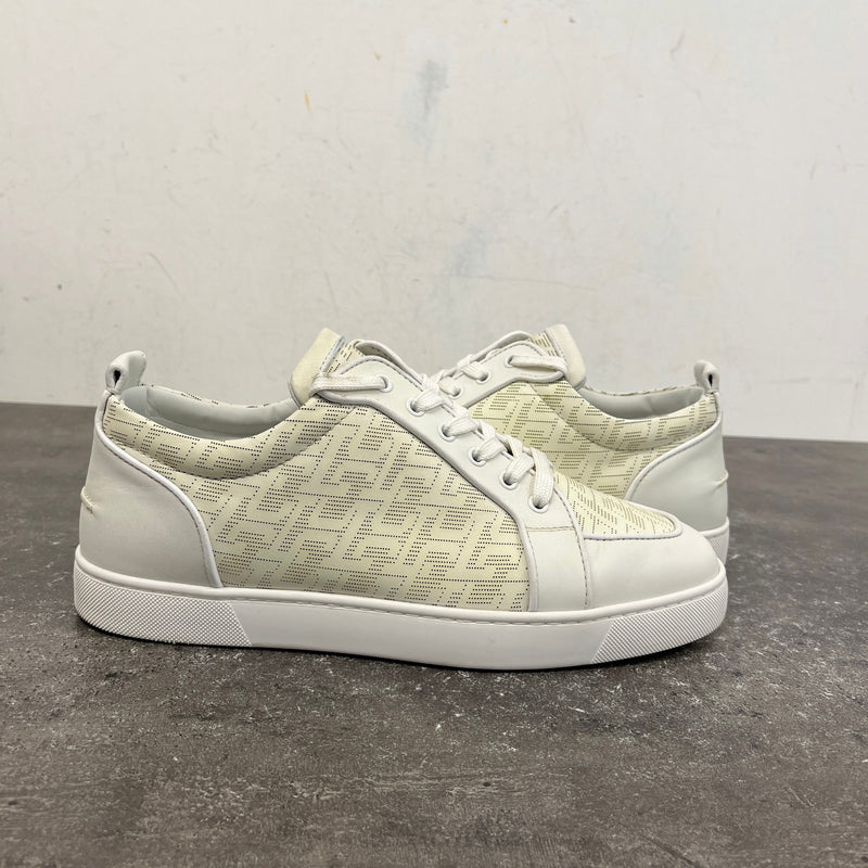 Men's Adolon Junior Low Trainers White Size UK 10 / EU 44