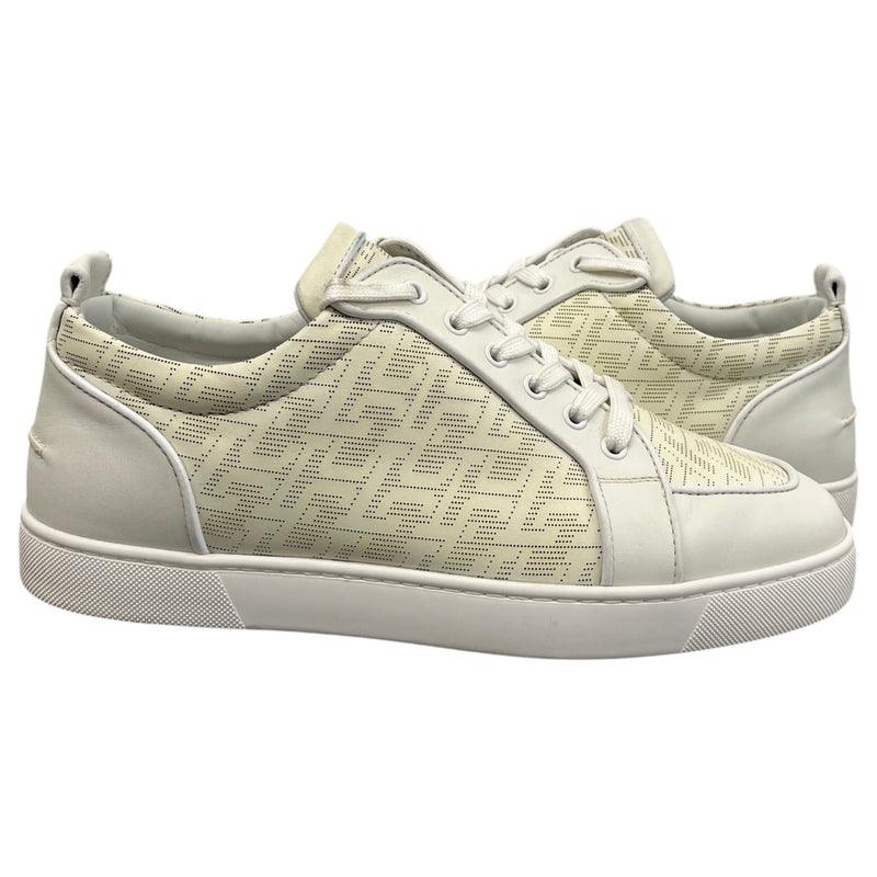 Men's Adolon Junior Low Trainers White Size UK 10 / EU 44