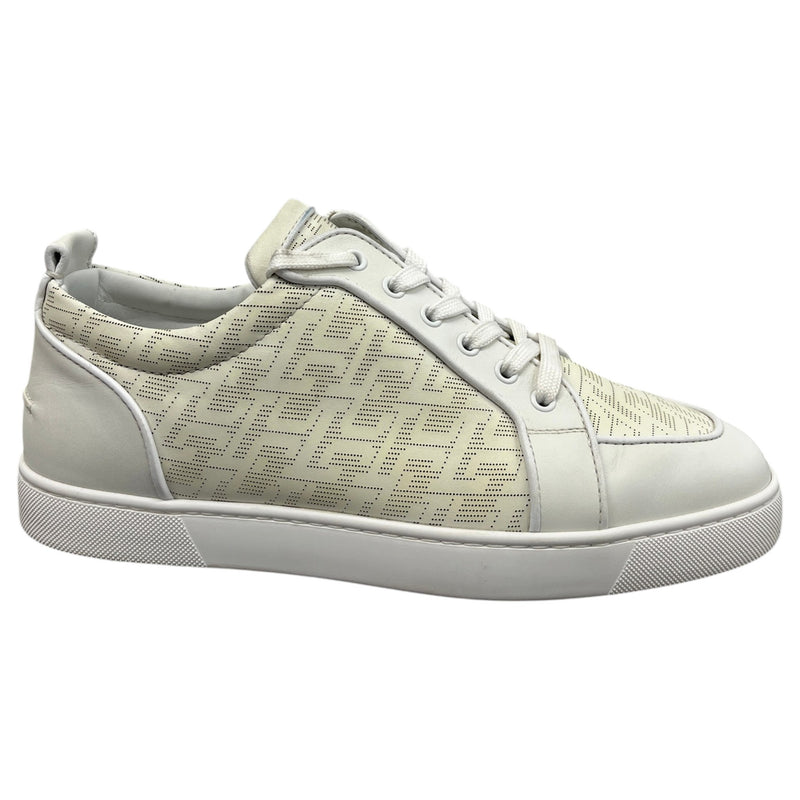 Men's Adolon Junior Low Trainers White Size UK 10 / EU 44