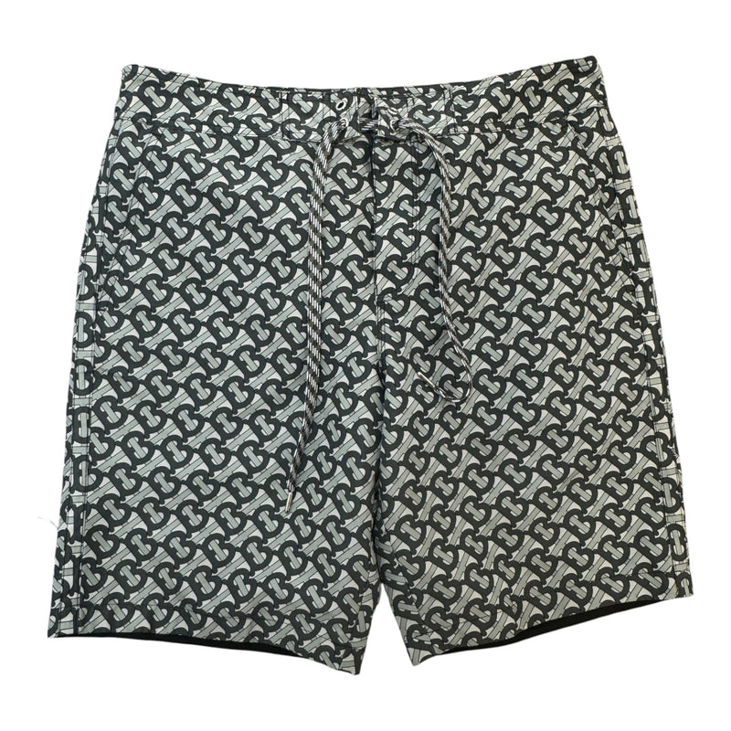 Men's TB Monogram Shorts Grey Size M / W32