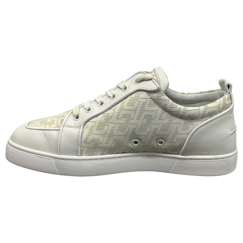 Men's Adolon Junior Low Trainers White Size UK 10 / EU 44