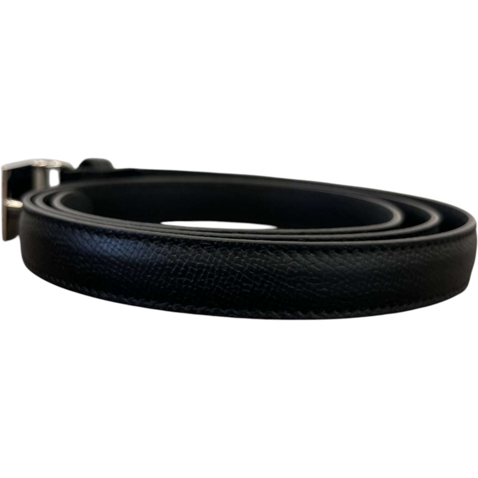 Women's Plaque Logo Belt Black Size Waist 40" - Photo 4