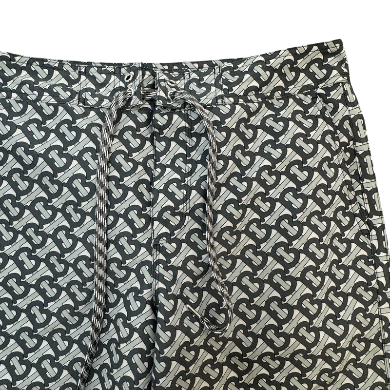 Men's TB Monogram Shorts Grey Size M / W32