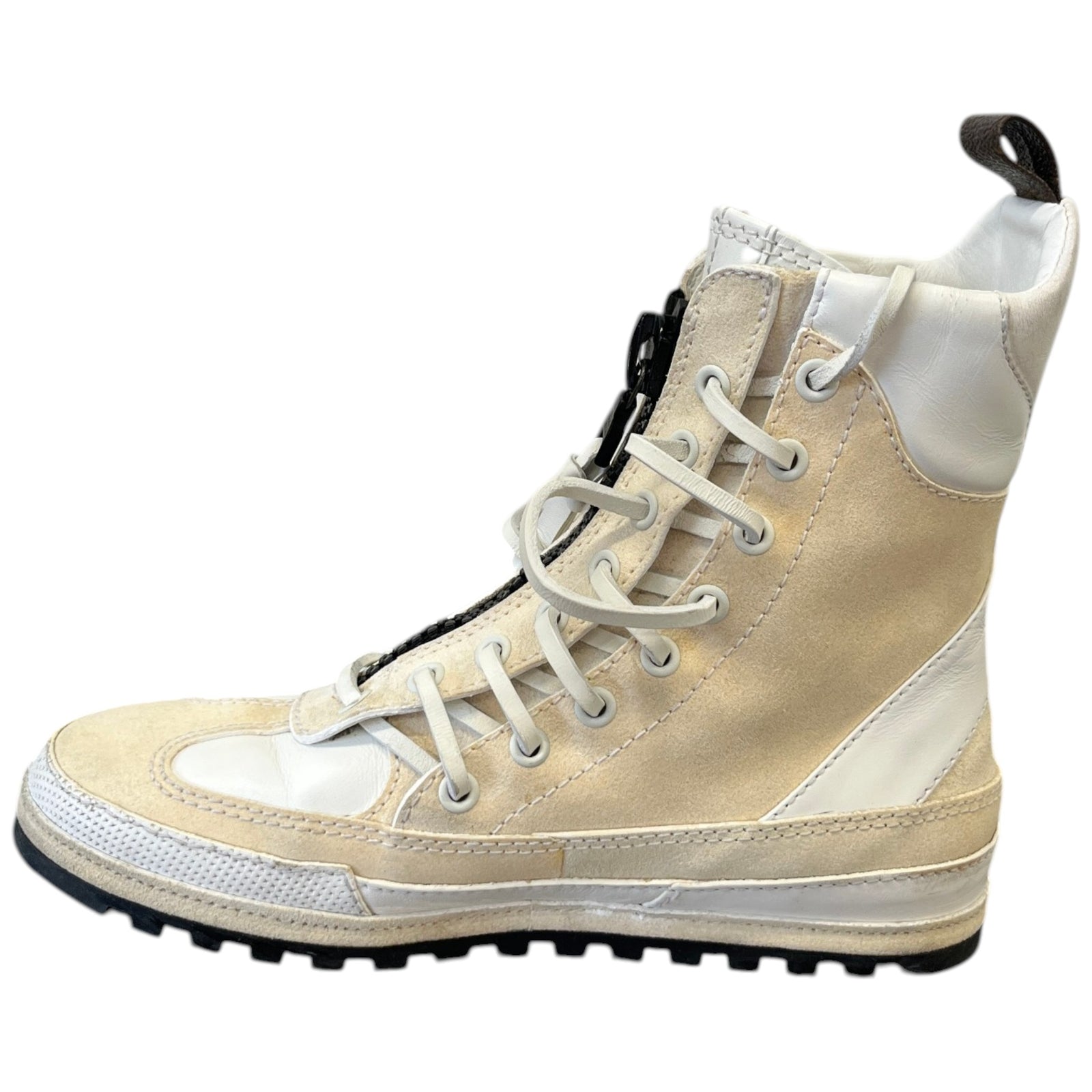 Women's Palm Canyon Desert Laureate Combat Boots Beige Size EU 36 / UK 3 - Photo 2