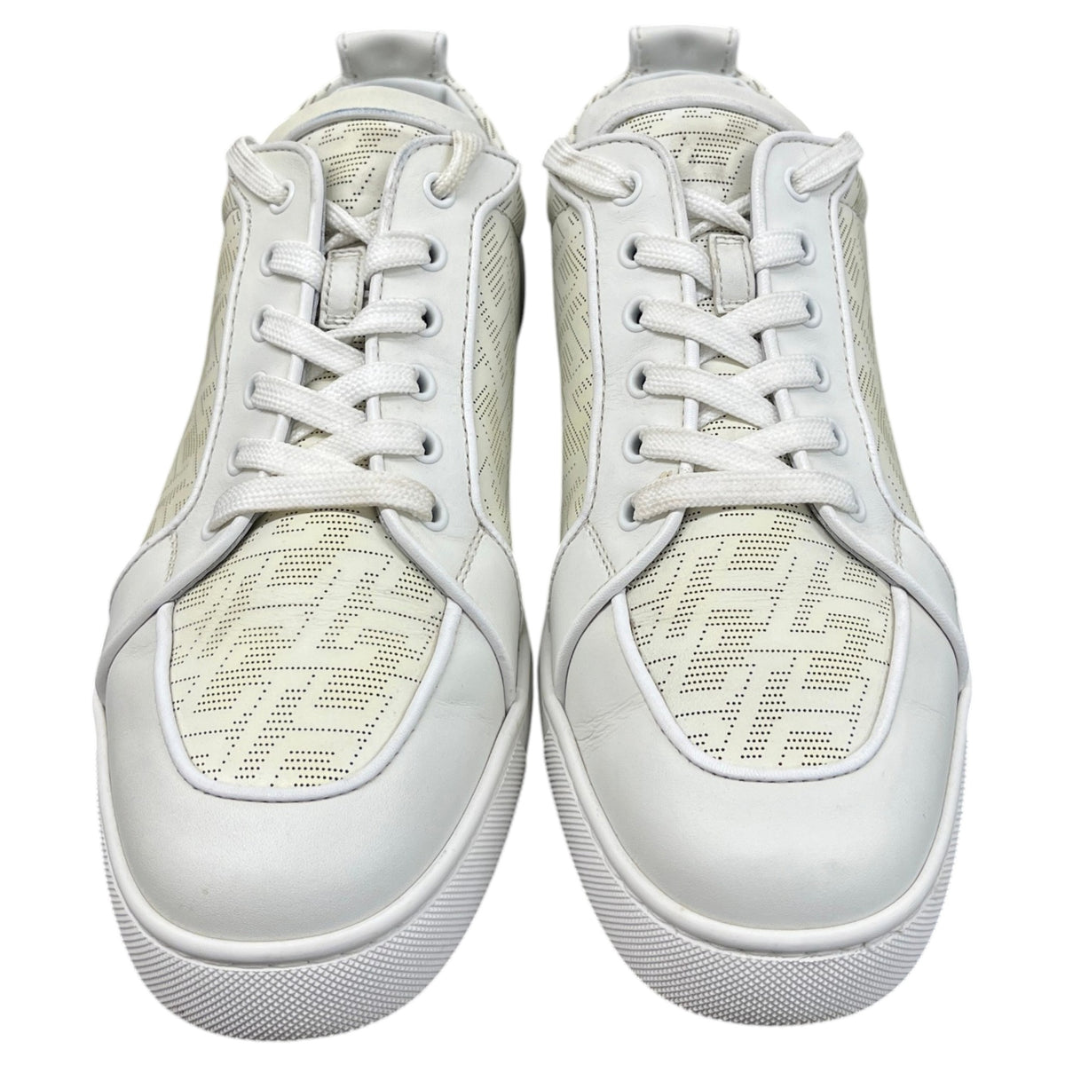 Men's Adolon Junior Low Trainers White Size UK 10 / EU 44 - Photo 6