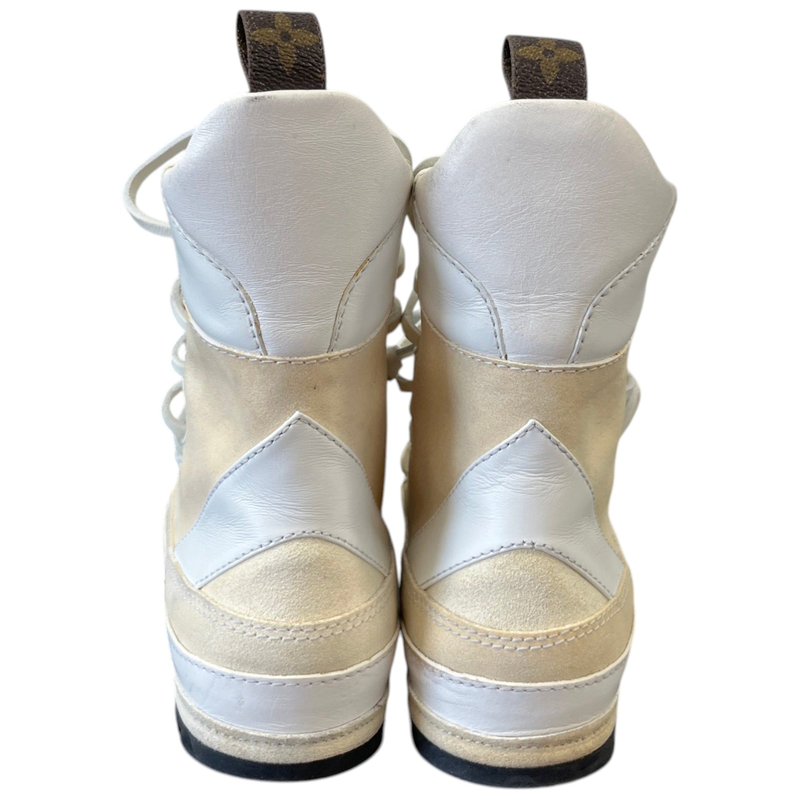 Women's Palm Canyon Desert Laureate Combat Boots Beige Size EU 36 / UK 3 - Photo 7