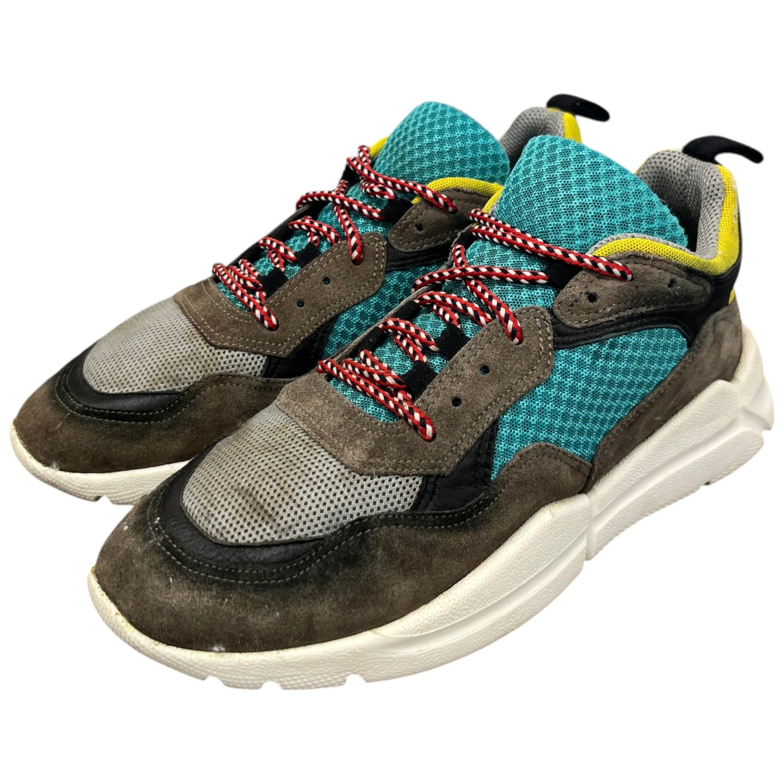 Men's Calum Low Trainers Blue Size EU 41 / UK 7 - Photo 9