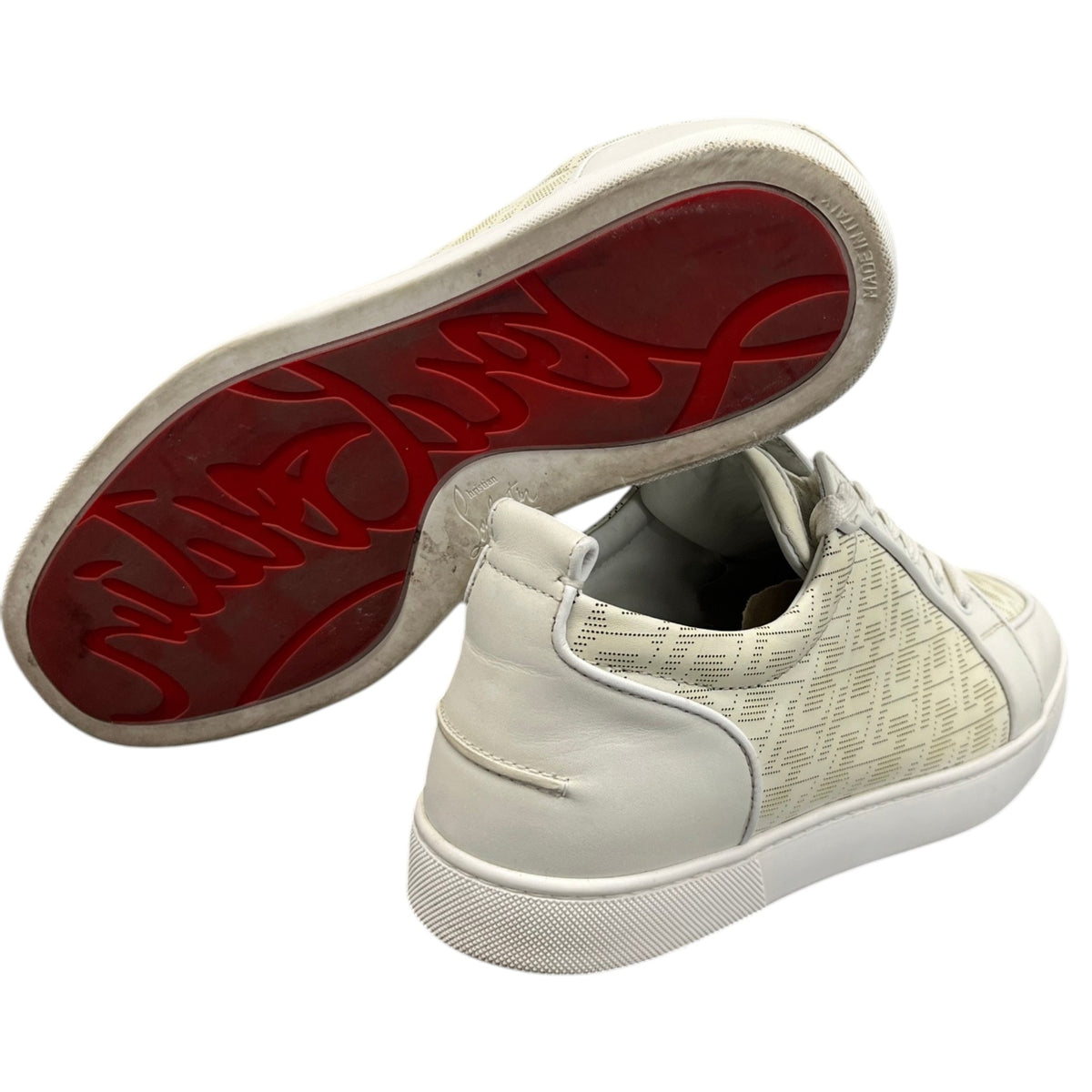 Men's Adolon Junior Low Trainers White Size UK 10 / EU 44 - Photo 10