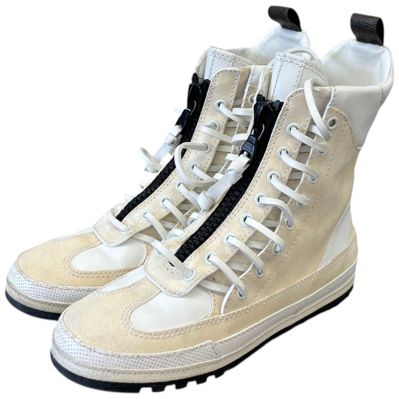 Women's Palm Canyon Desert Laureate Combat Boots Beige Size EU 36 / UK 3