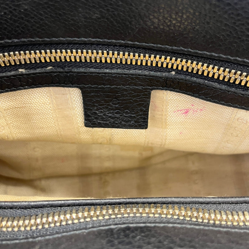 Women's Gg Supreme Microguccissima Bag Black