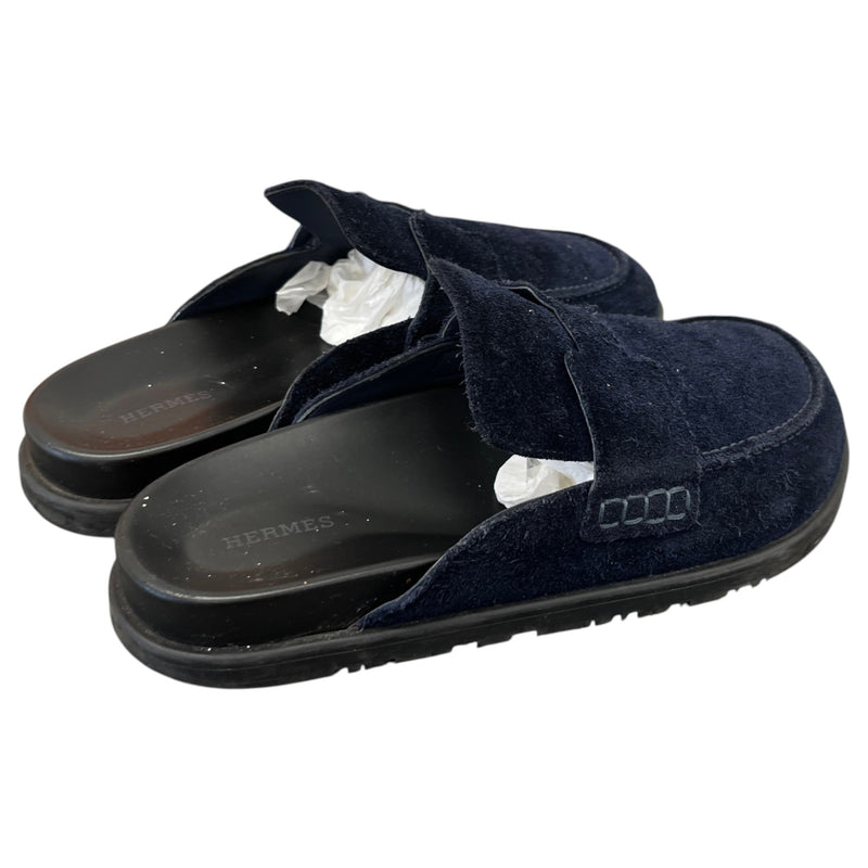 Men's Go Mule Loafers Navy Size UK 7 / EU 41