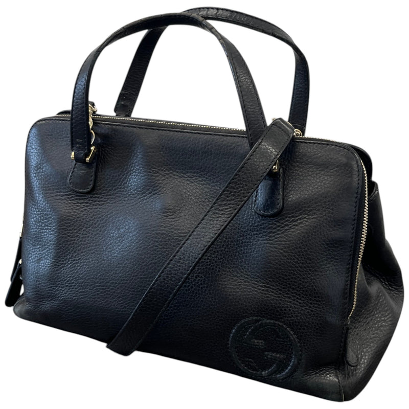Women's Gg Supreme Microguccissima Bag Black