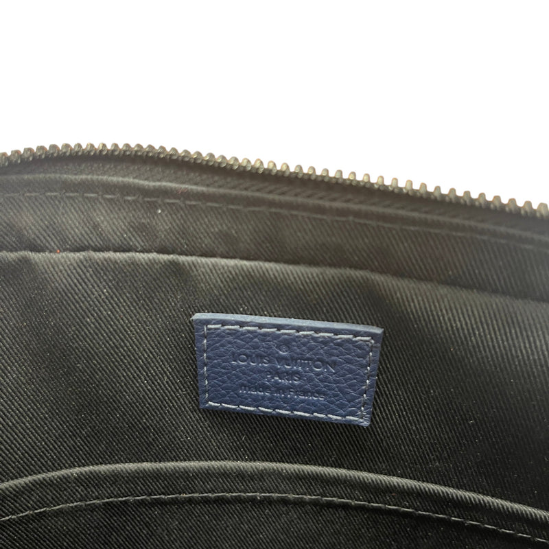 Men's Monogram Shadow Trio Messenger Bag Navy