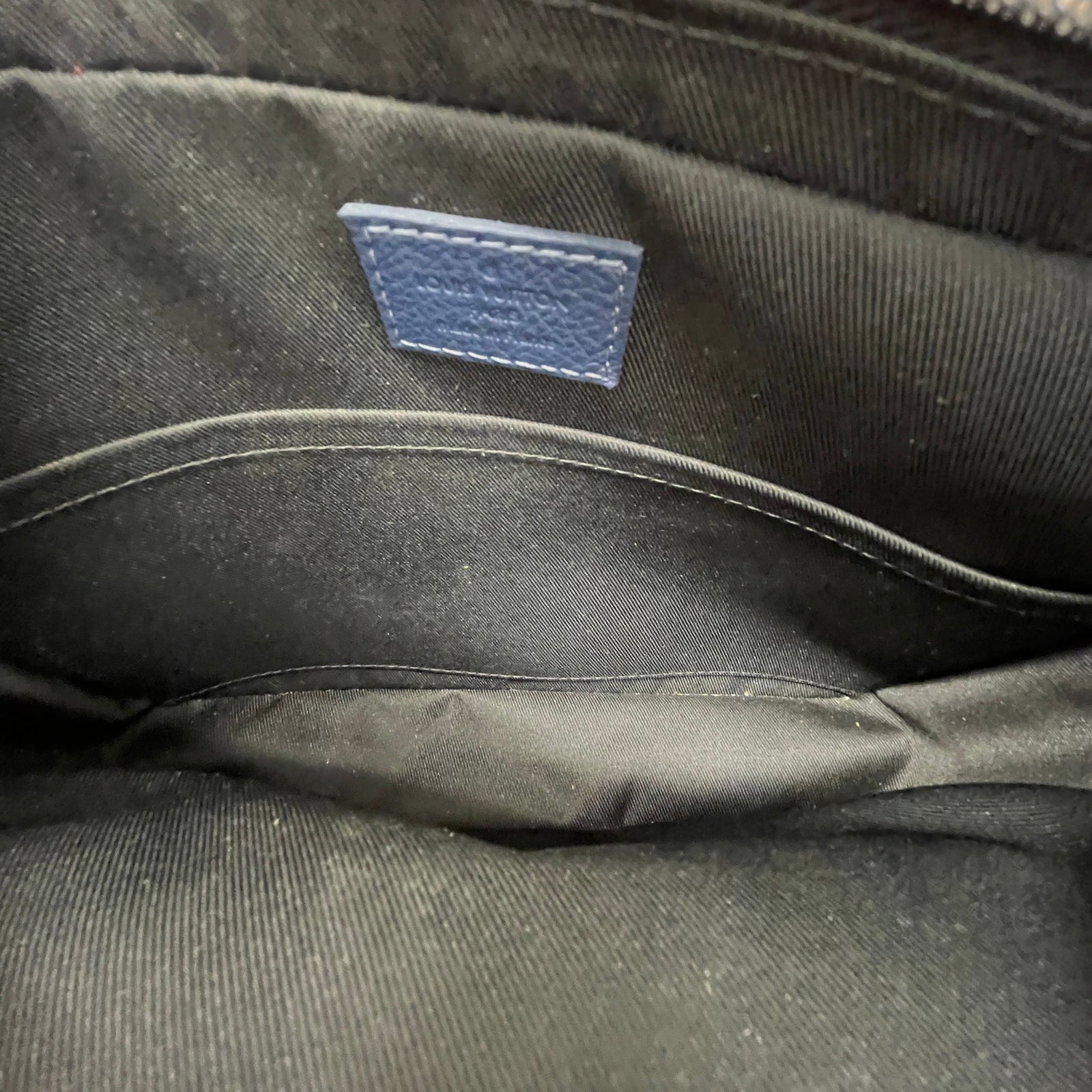 Men's Monogram Shadow Trio Messenger Bag Navy - Photo 12