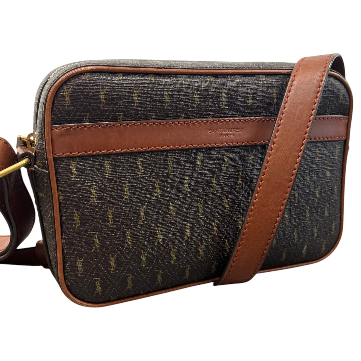 Women's Le Monogramme Camera Crossbody Bag Brown - Photo 4