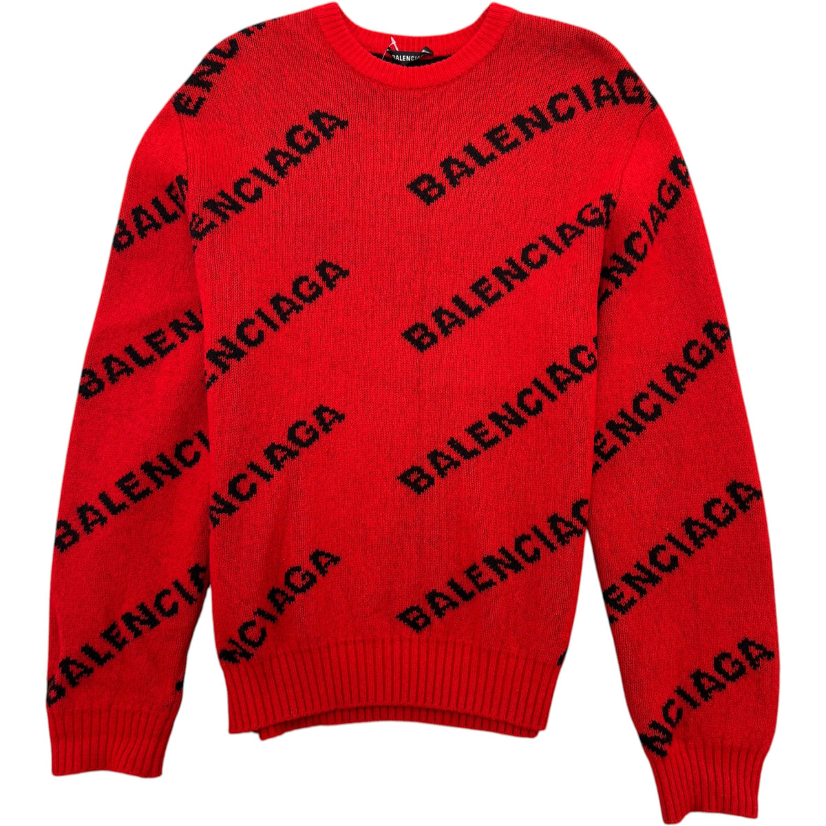 Men's All Over Logo Sweatshirt Red Size M - Photo 1