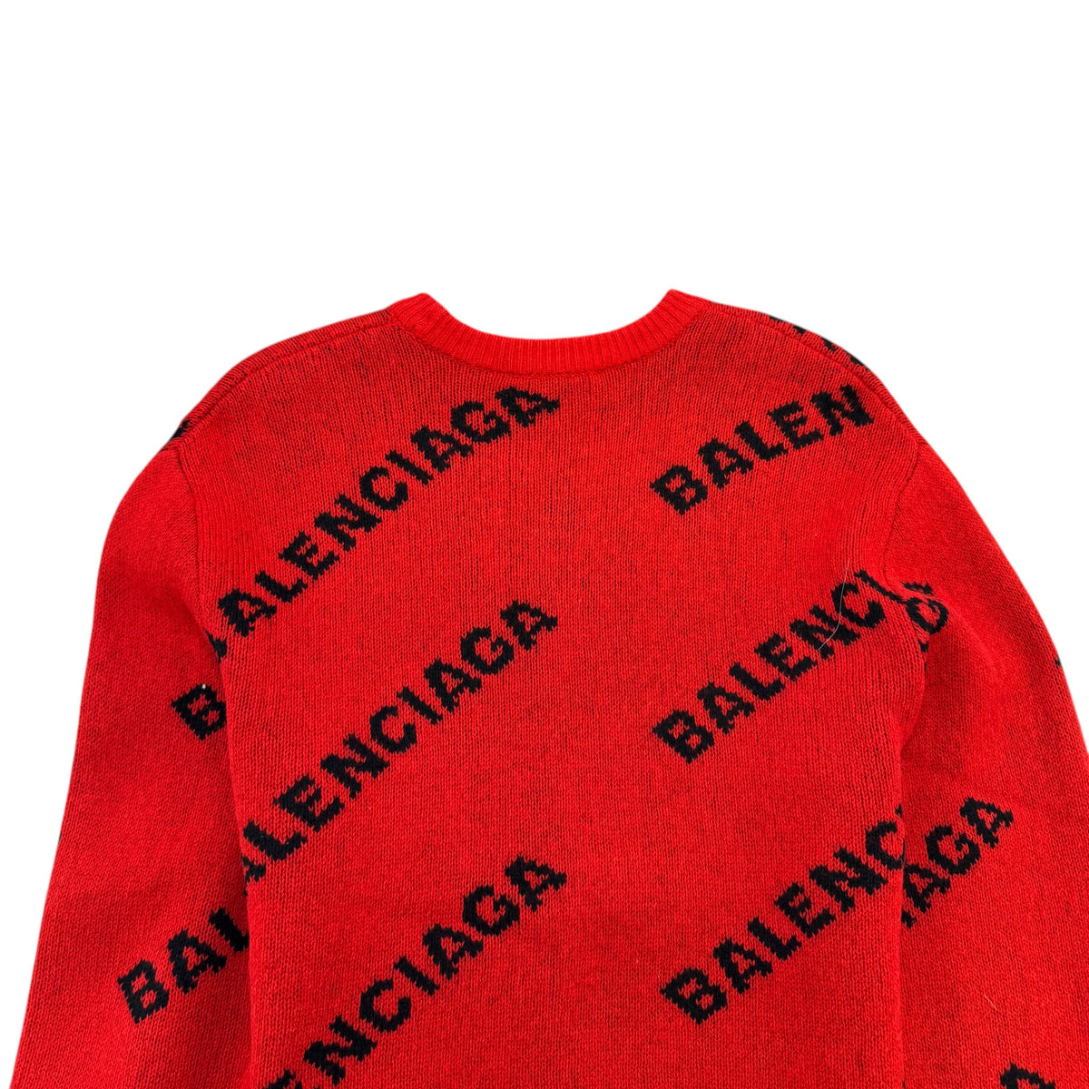 Men's All Over Logo Sweatshirt Red Size M - Photo 4