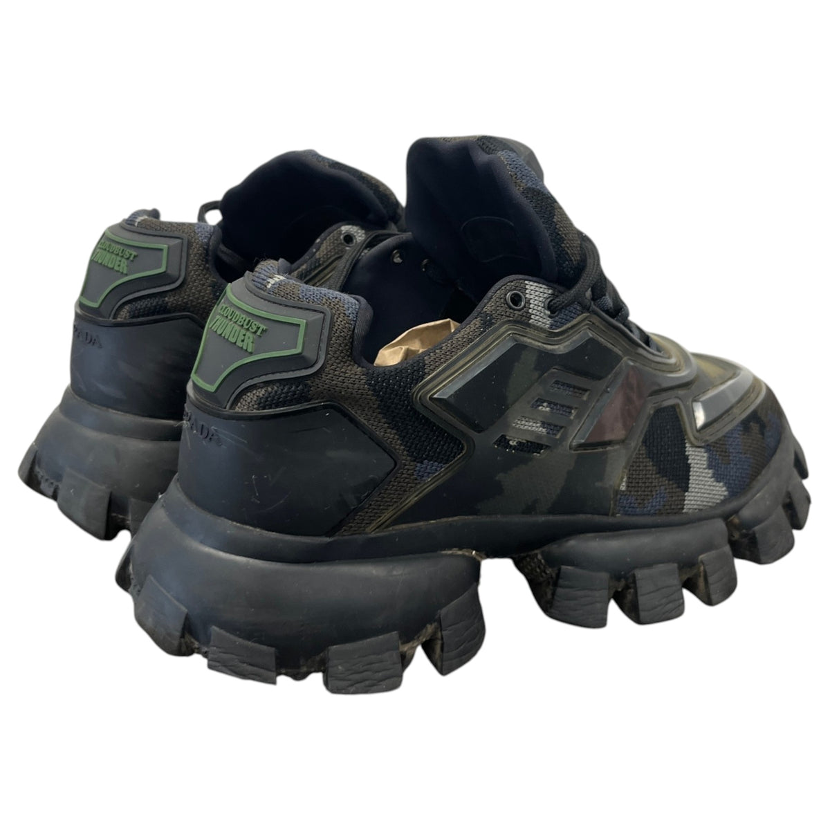 Men's Cloudbust Thunder Low Trainers Black Size UK 8 / EU 42 - Photo 8