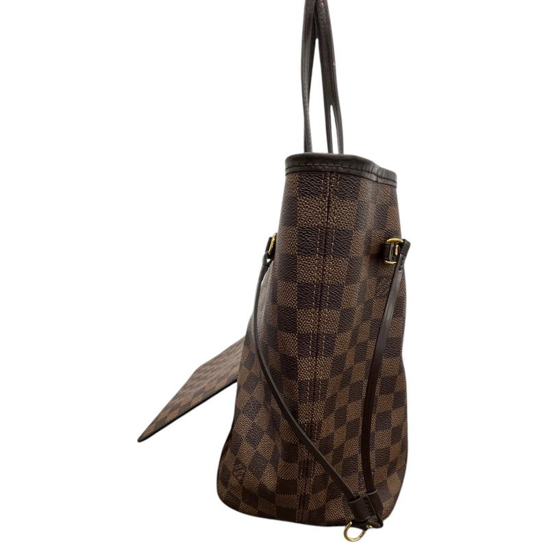 Women's Damier Ebene Neverfull Mm Tote Bag Brown