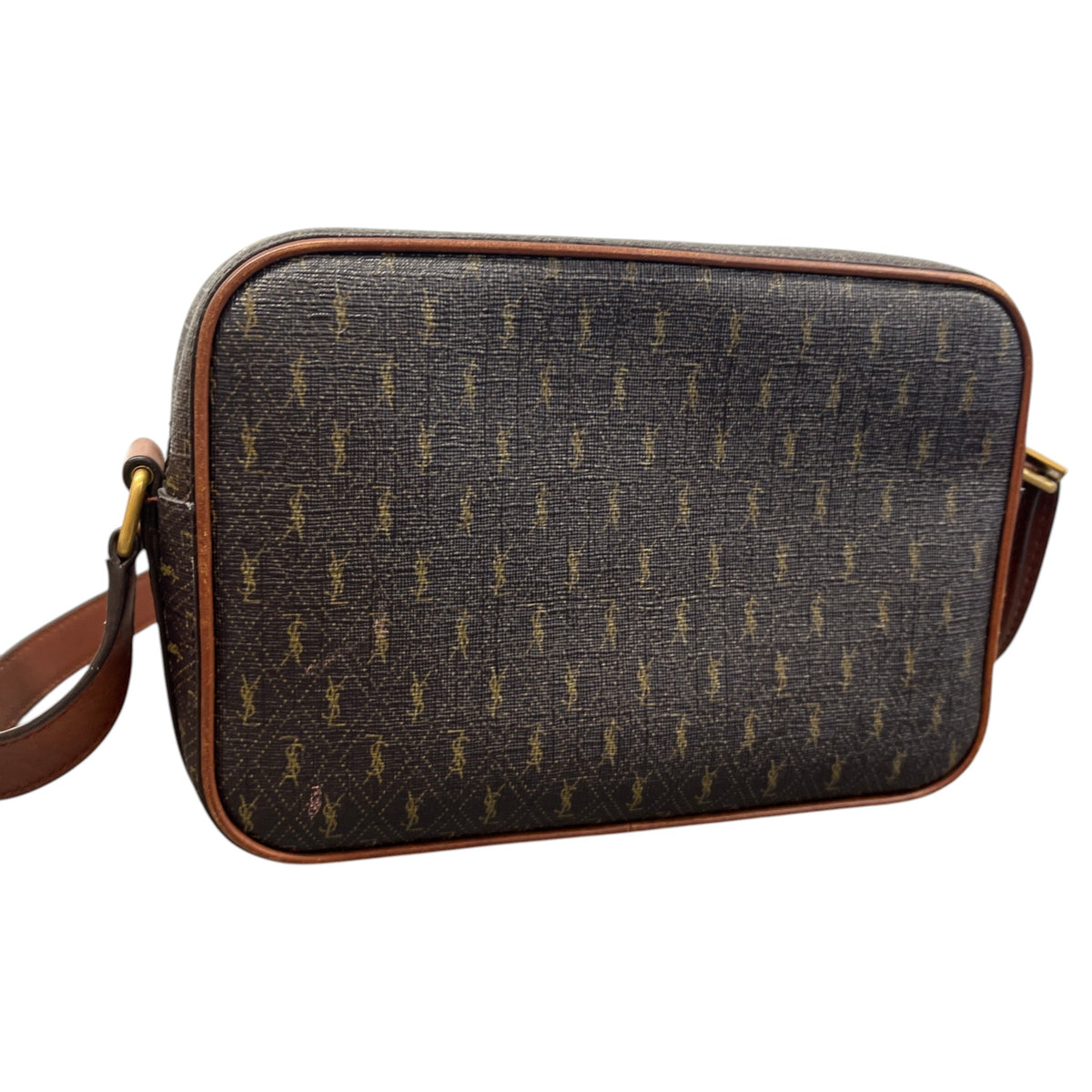 Women's Le Monogramme Camera Crossbody Bag Brown - Photo 8