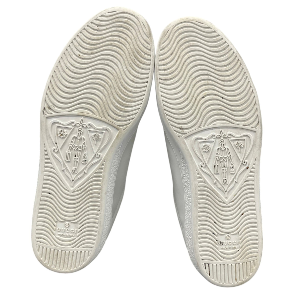 Men's Ace Interlocking G Logo Low Trainers White Size UK 9.5 / EU 43.5 - Photo 11