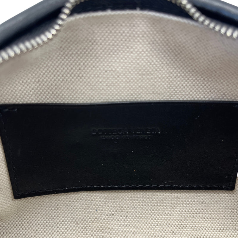 Women's Intrecciato Traveler Phone Pouch Bag Black