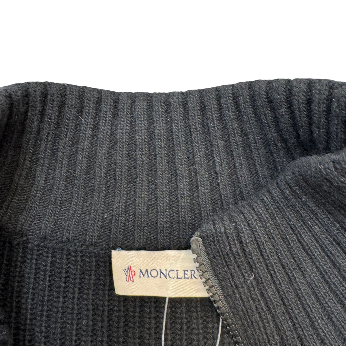 Men's Cardigan Tricot Jacket Black Size 3 / L - Photo 3