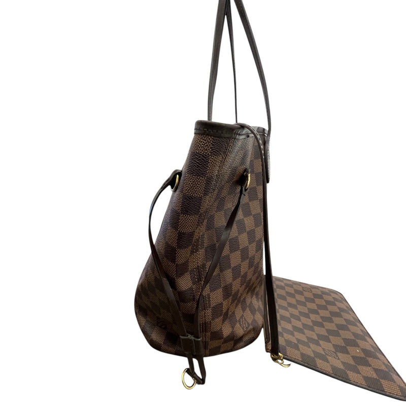 Women's Damier Ebene Neverfull Mm Tote Bag Brown