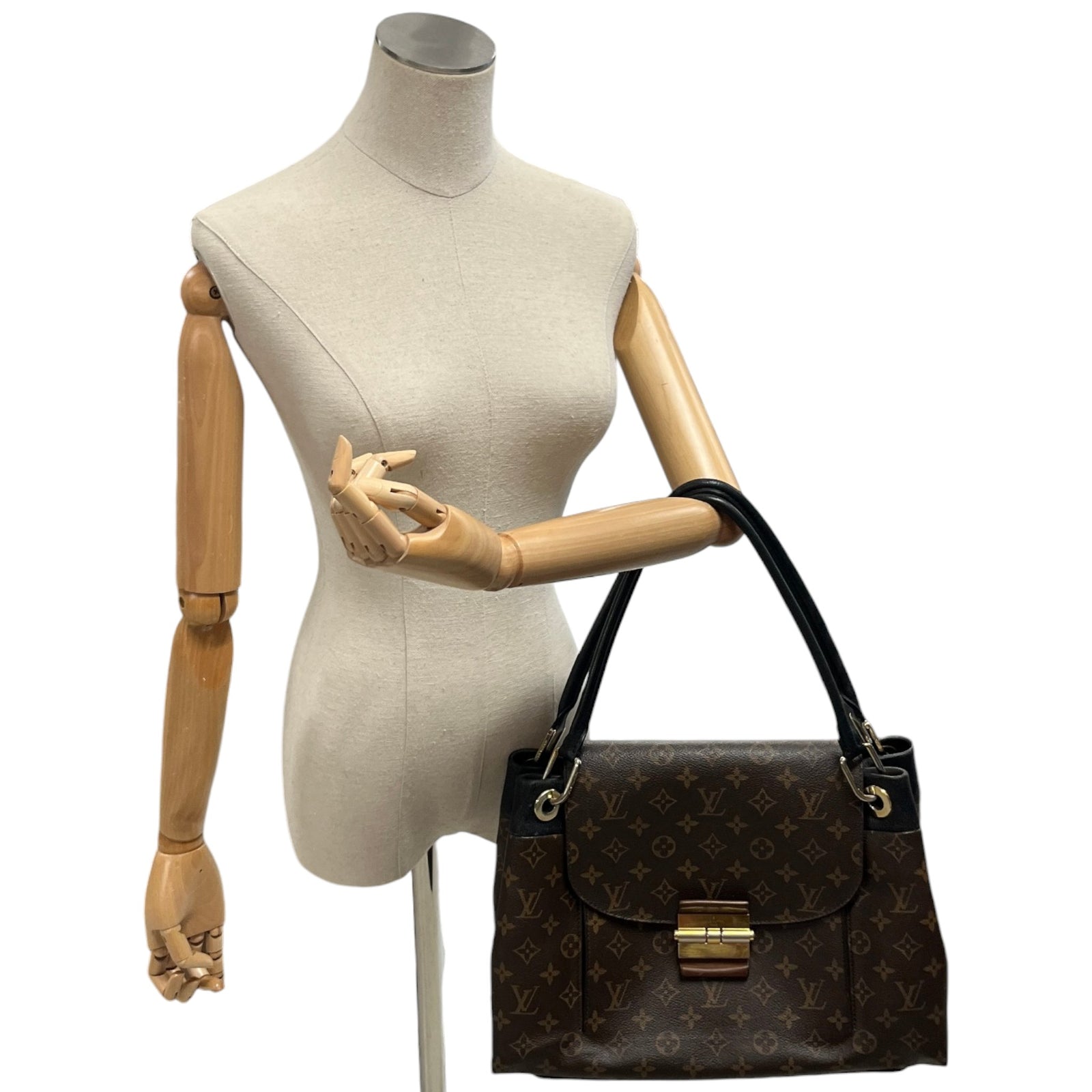 Women's Monogram Olympe Mm Bag Brown - Photo 2